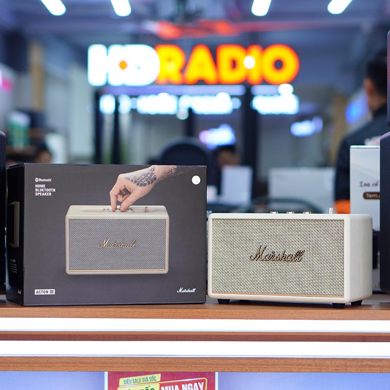 Loa Marshall Acton 3 ảnh thực tế 