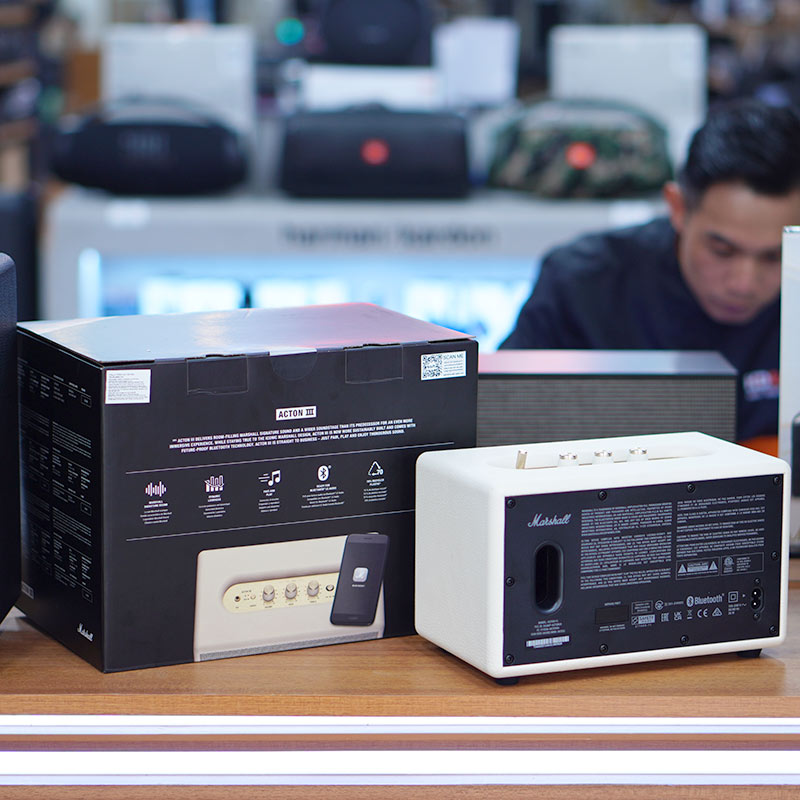 Loa Marshall Acton 3 ảnh thực tế 