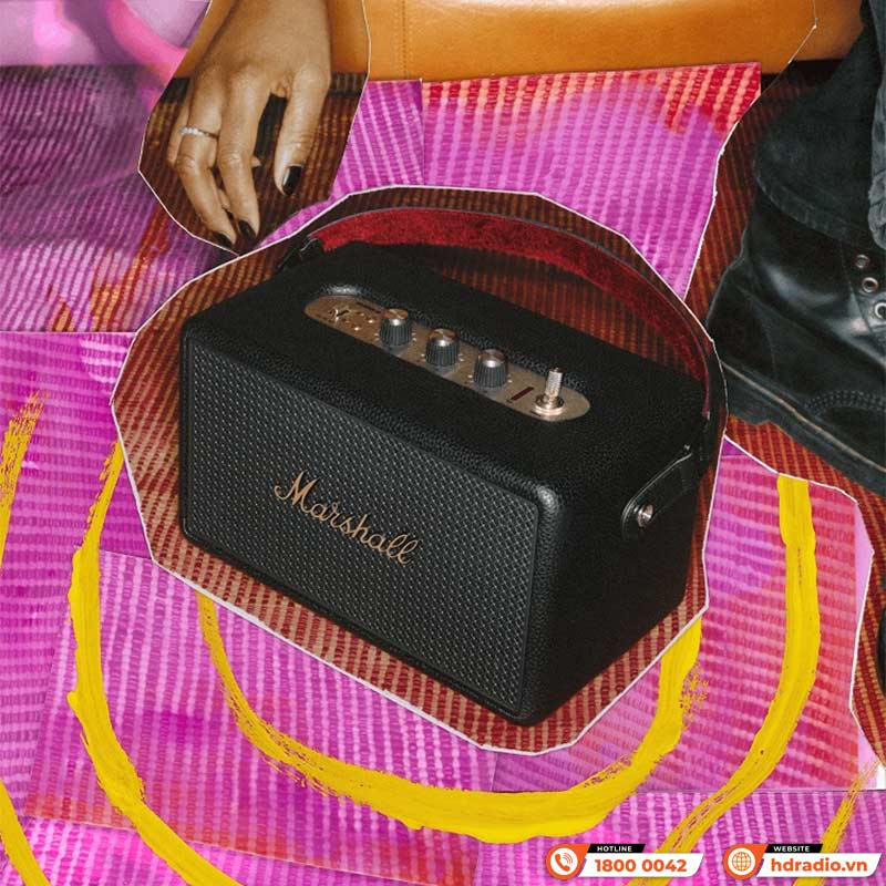 Loa Marshall Kilburn 3 (III) Pin 50h, Công Suất 50W, Chống Nước IP54, Auracast, Bluetooth 5.3, AUX 3.5mm-15