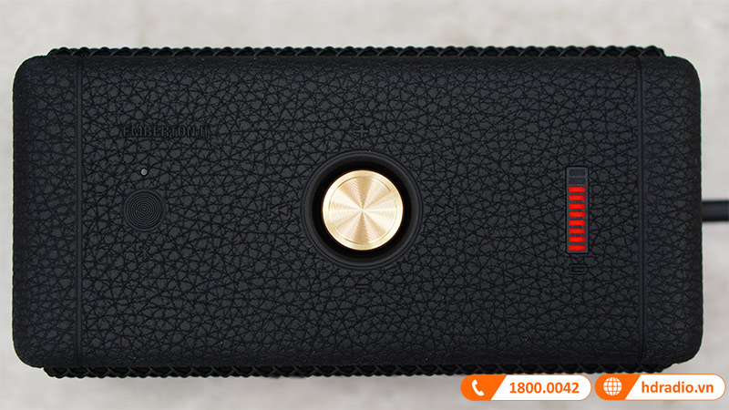 Loa Marshall Emberton 2 black and brass