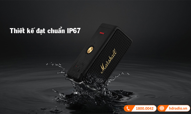 Loa bluetooth chống nước Marshall Emberton 2 dat tieu chuan ip67