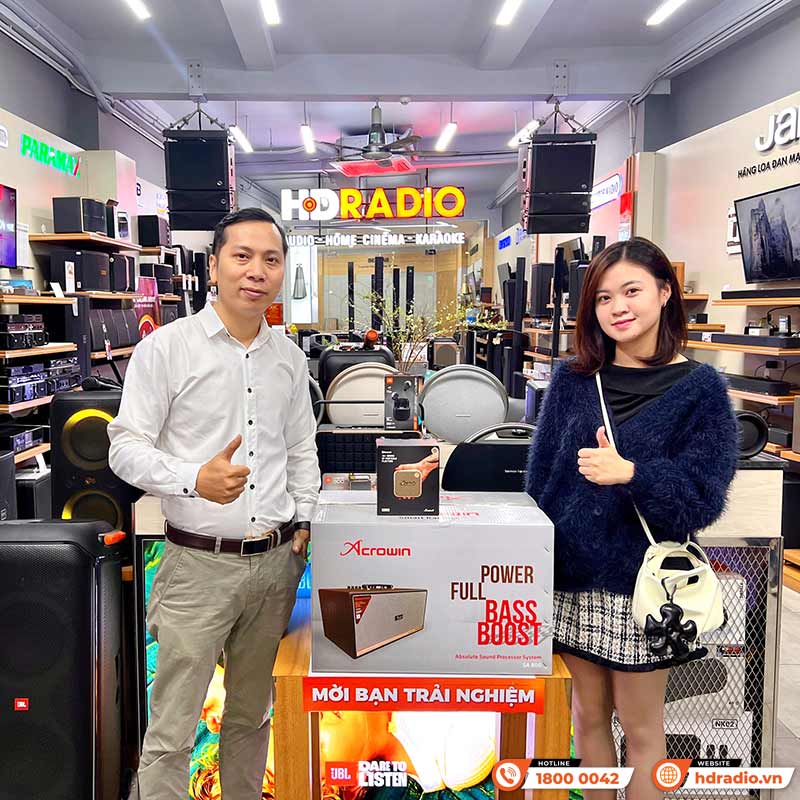 Khách hàng mua Loa Marshall Willen chính hãng ASH tại HDRadio