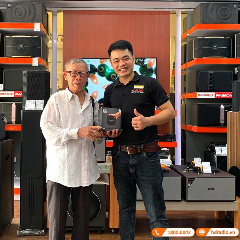 khách hàng mua Loa Marshall Willen tại HDRadio