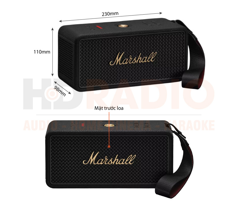 Chú thích Loa Marshall Middleton 2 (II)
