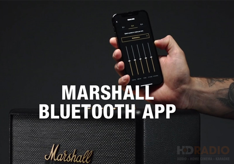 APP Marshall Bluetooth và loa marshall stanmore 3