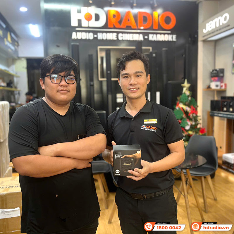 Loa Marshall Willen 2 (II), Pin 17h, IP67, Bluetooth 5.3 LE Auracast, 10W, Mic đàm thoại, App Marshall Bluetooth-7