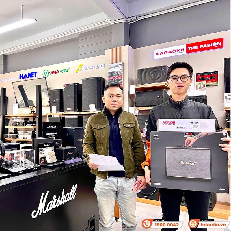 Mua loa Marshall Woburn 3 chính hãng đến ngay HDRadio