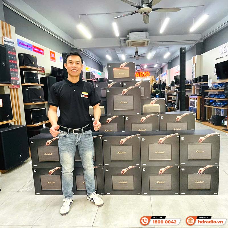 loa Marshall Woburn 3 chính hãng ASH về hàng tại HDRadio