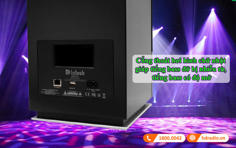 cong thoat hoi loa mcintosh rs150