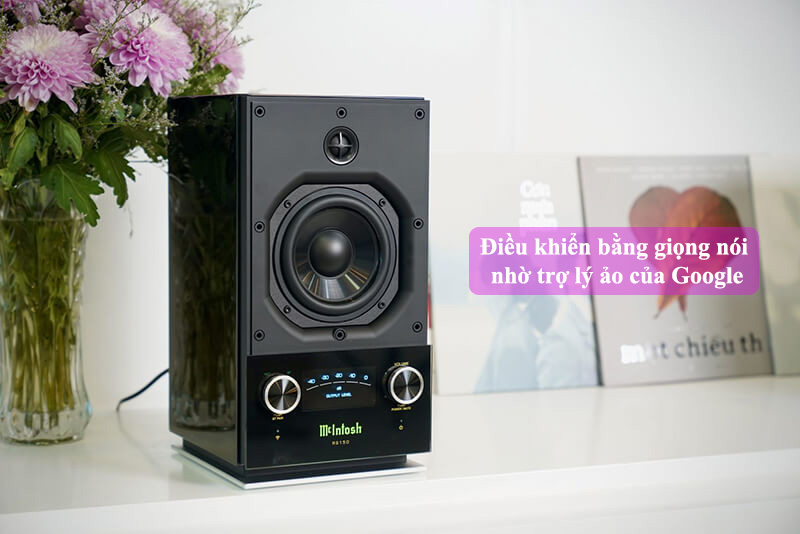 dieu khien loa mcintosh rs150 bang giong noi