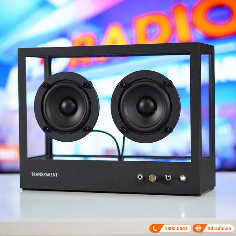 Loa Small Transparent Speaker nhỏ gọn dễ dàng bày trí