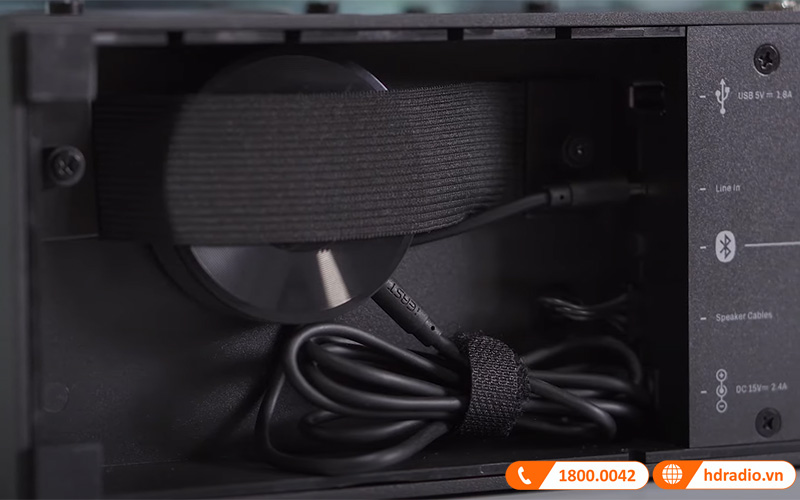 hỗ trợ các cổng kết nối có dây