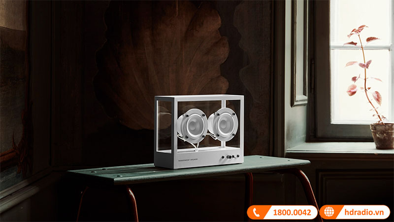 Small Transparent Speaker gọn gàng, đẹp mắt
