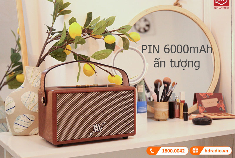 Ra mắt loa alpha works classic v60 nổi bật, kết nối đa dạng