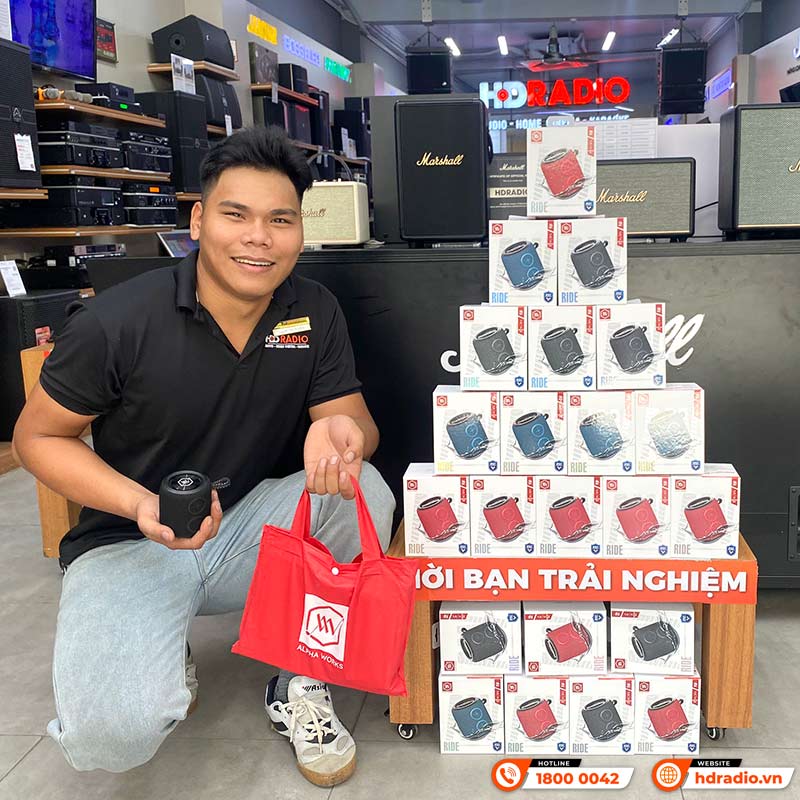 Loa Alpha Works Ride chính hãng tại hdradio