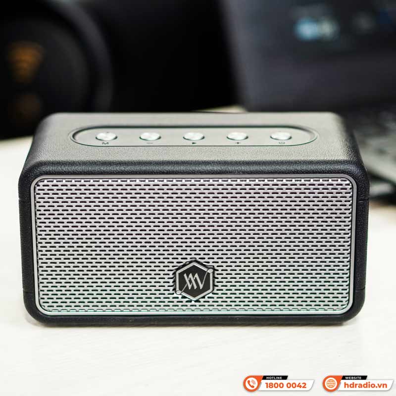 Loa Alpha Works W39, Công suất 35W RMS, Pin 12 giờ, Chống nước IPX4, Bluetooth 5.3, AUX 3.5mm, TWS-1