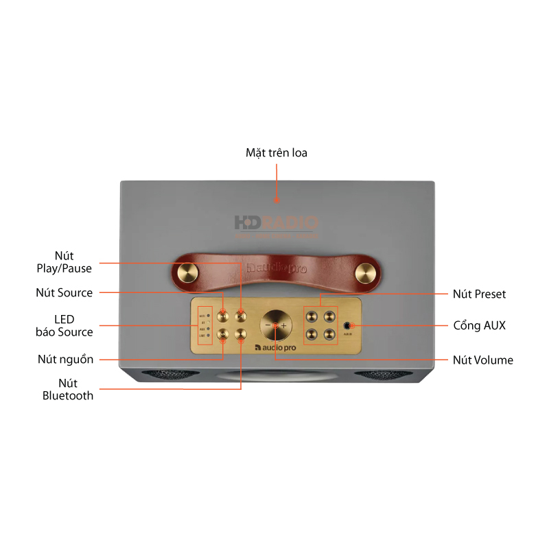 loa audio pro addon c5