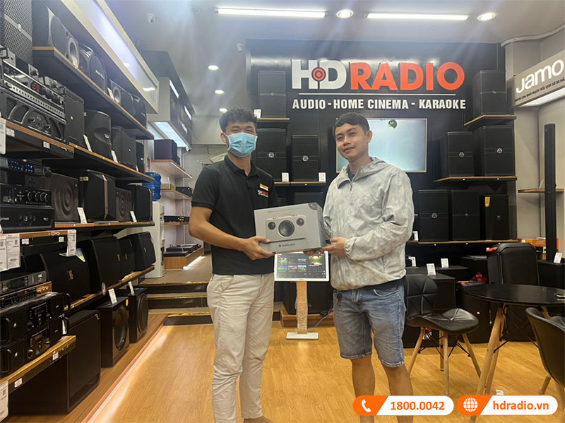 ảnh thực tế khách hàng mua loa AudioPro Addon T3+ tại HDRadio