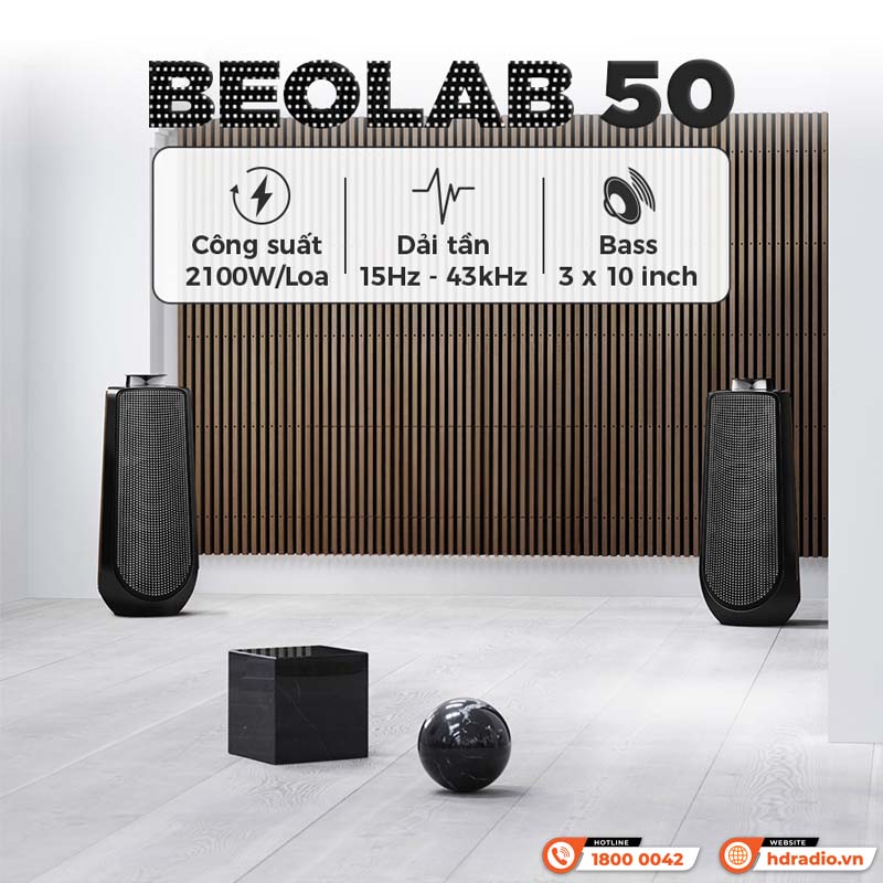 Ảnh tính năng nổi bật của Loa B&O Beolab 50