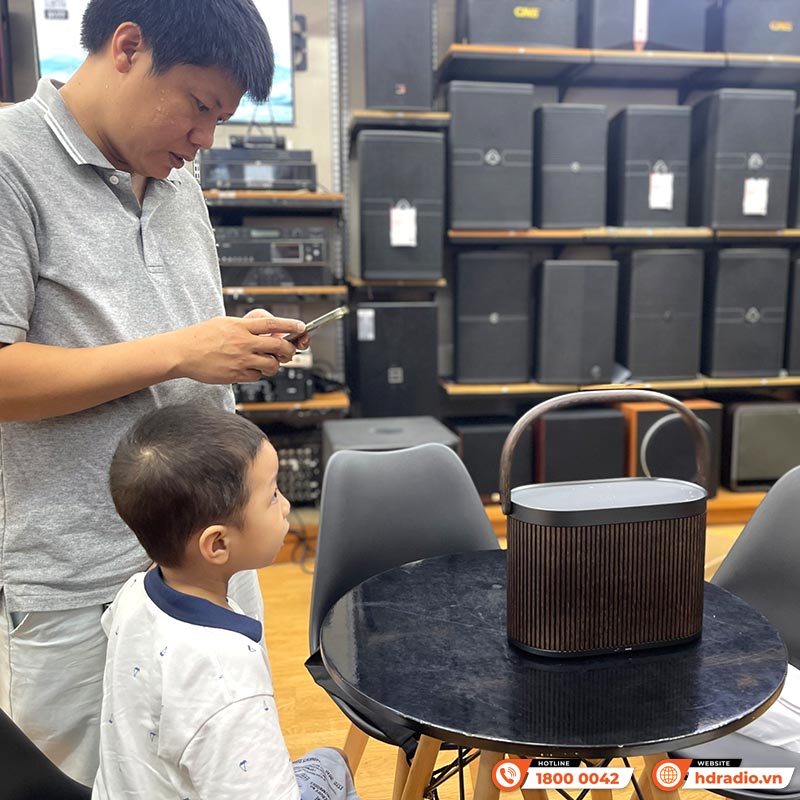 Loa B&O Beosound A5, Pin 12h, Công Suất 280W, IP65, Bluetooth, WiFi, Sạc Không Dây Qi, Chip Mozart Mới-7