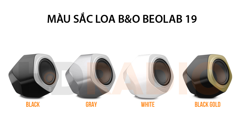 màu sắc Loa sub B&O Beolab 19