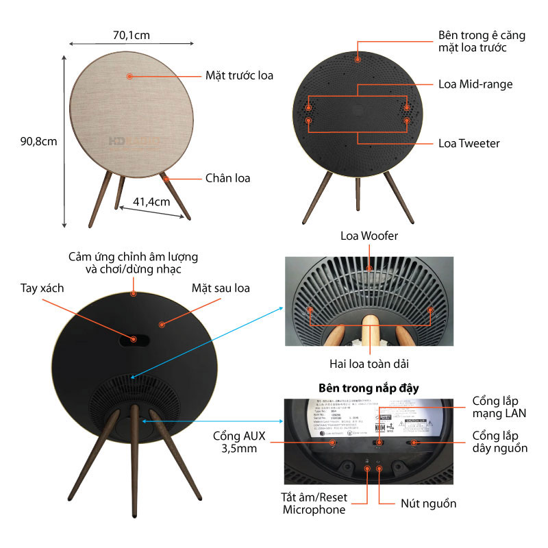 Loa B&O Beoplay A9 MK4-2