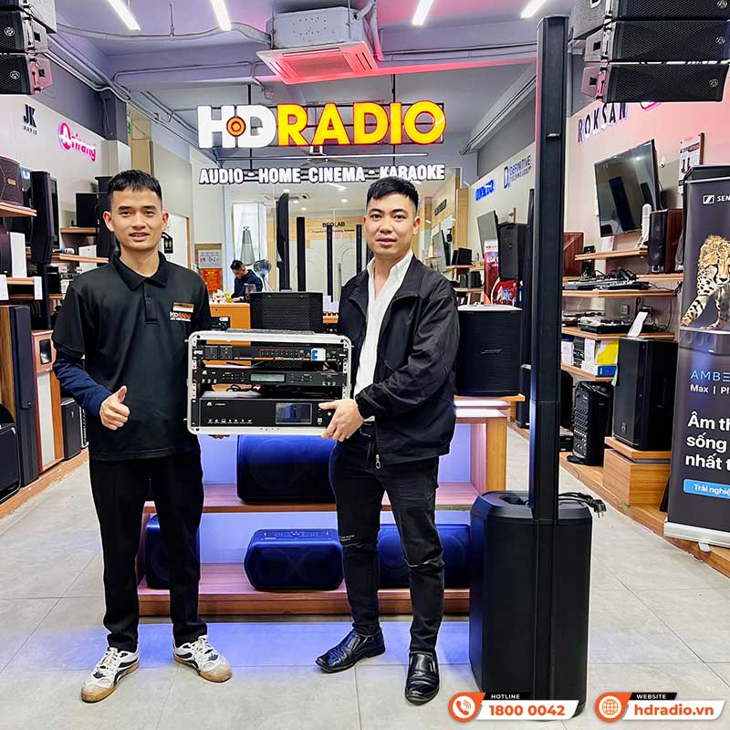 khách hàng mua loa bose l1 pro 16 chính hãng tại hdradio