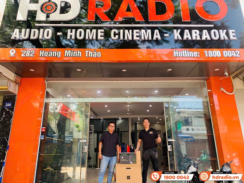 khach hang mua loa bose l1 pro16 tai hdradio