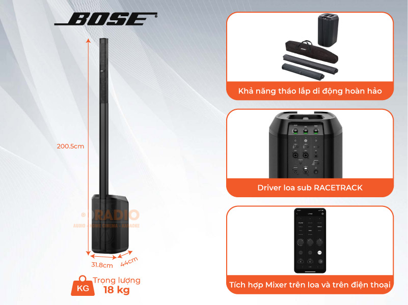 Thiet ke Loa Bose L1 PRO8