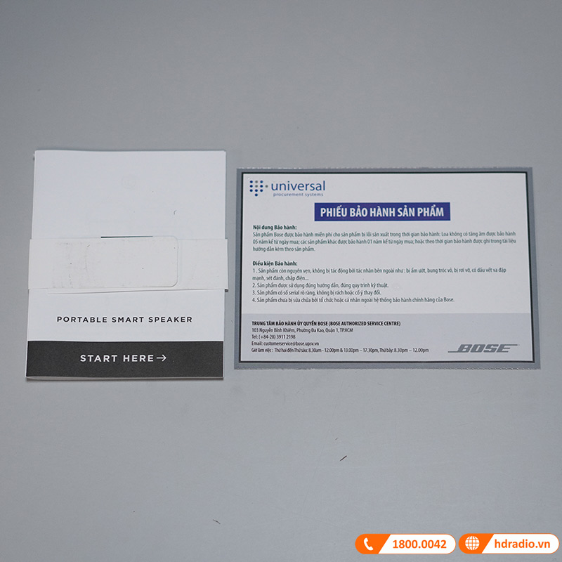 Loa Bose Portable Smart Speaker Chính Hãng, Pin 12h, Chống Nước IPX4, Bluetooth, Wifi, Micro thoại, Âm thanh 360 độ-13