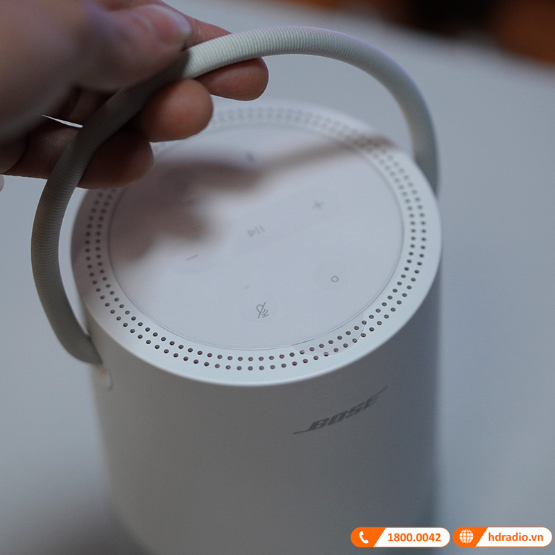 Loa Bose Portable Smart Speaker Chính Hãng, Pin 12h, Chống Nước IPX4, Bluetooth, Wifi, Micro thoại, Âm thanh 360 độ-5