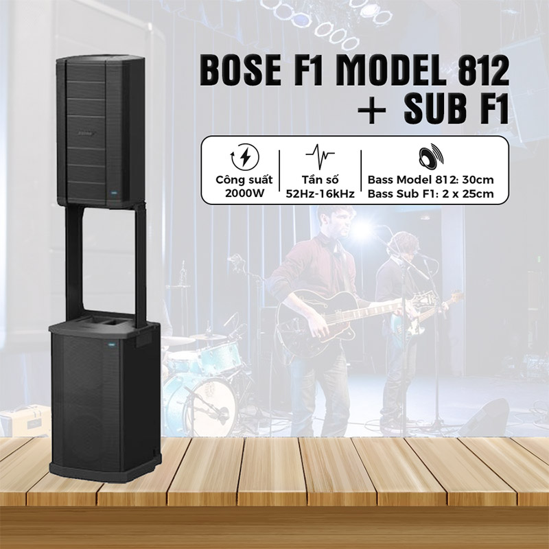 Bộ loa Bose F1 Model 812 + Sub F1
