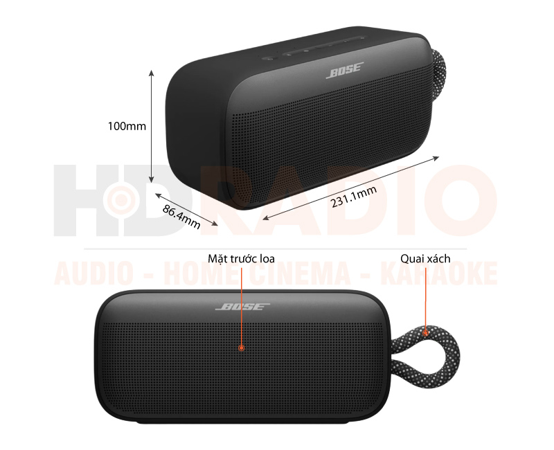 Chú thích Loa Bose SoundLink Plus
