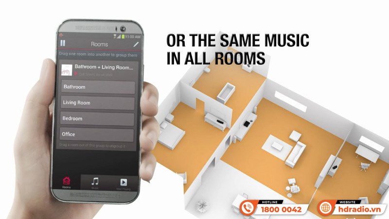 Loa Denon Heos 3 HS2