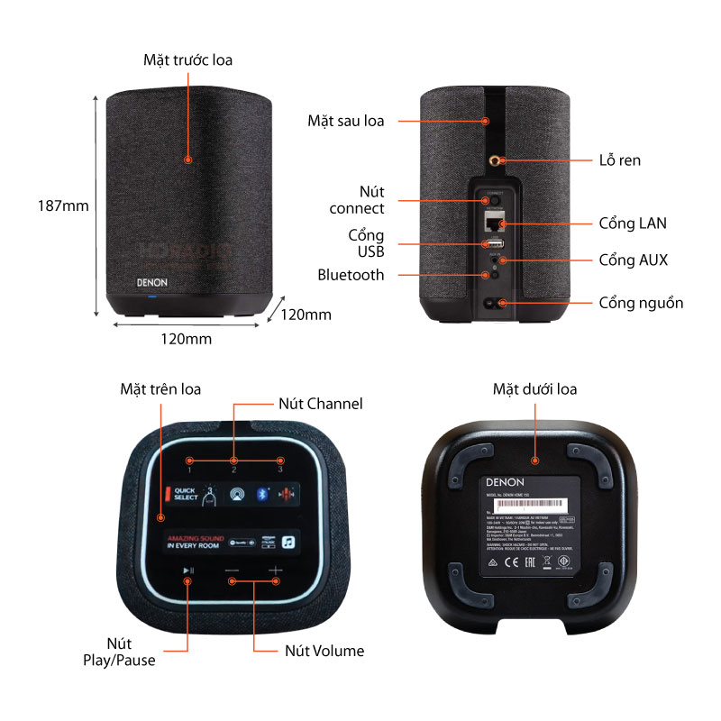 Loa không dây Denon Home 150