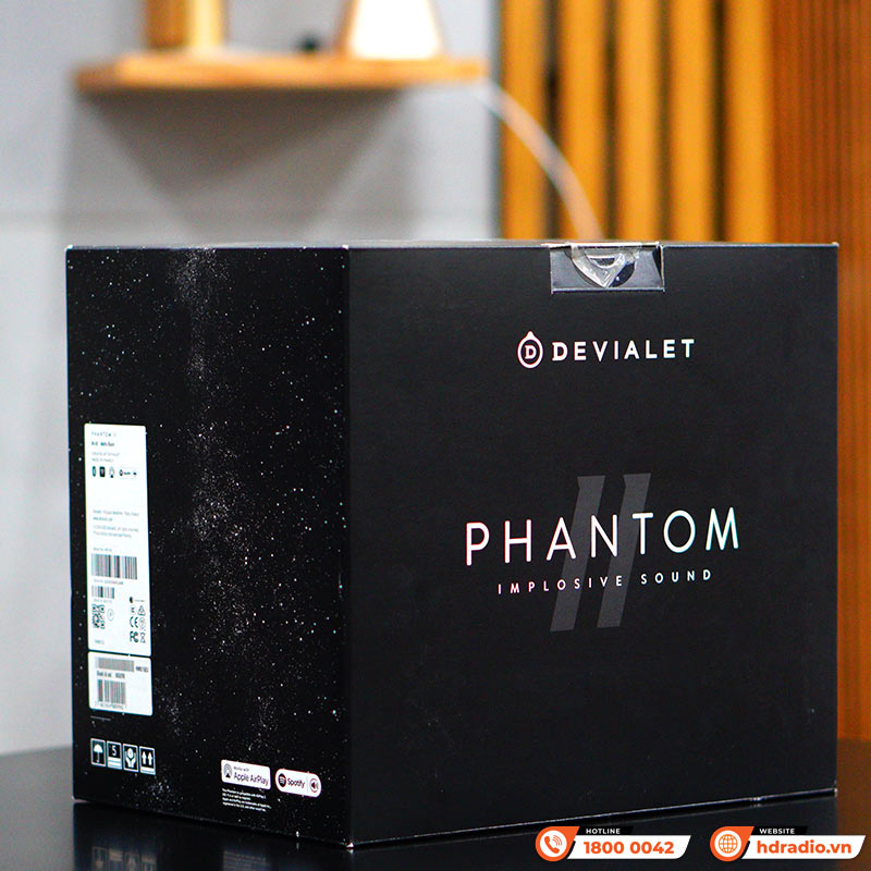 Loa DEVIALET Phantom II 95db, Công suất 350W, Bluetooth, Wifi, AirPlay, Spotify Connect, Optical-2