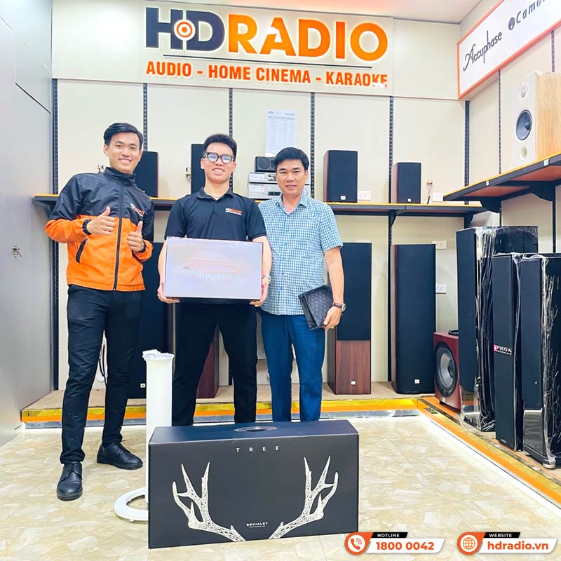 khách hàng mua Loa Devialet Phantom I 103DB chính hãng tại hdradio