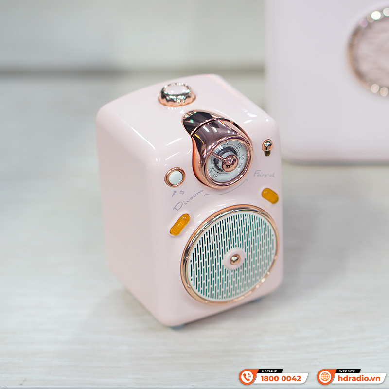 Loa Divoom Fairy-Ok, Công suất 10W, Pin 6h, Bluetooth 5.0, FM radio, kèm 1 micro-9
