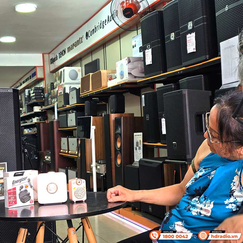 Loa Divoom Fairy-Ok, Công suất 10W, Pin 6h, Bluetooth 5.0, FM radio, kèm 1 micro-12