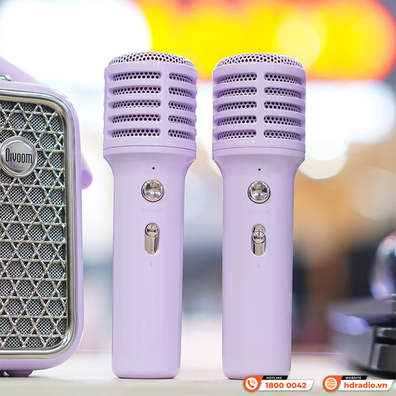 Loa Divoom SongBird-SE, Công Suất 18W, Bluetooth 5.2, Pin 8H, IPX4, Kèm 2 Tay Mic-10