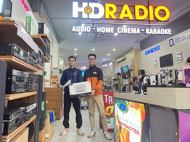 khách hàng mua Loa bluetooth H/K Citation 500 tại hdradio