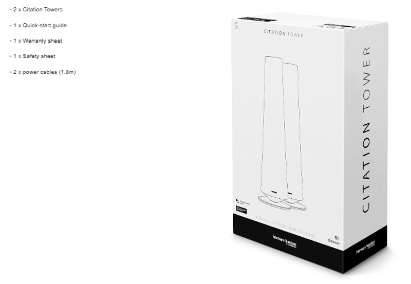 hộp loa Harman Kardon citation Tower