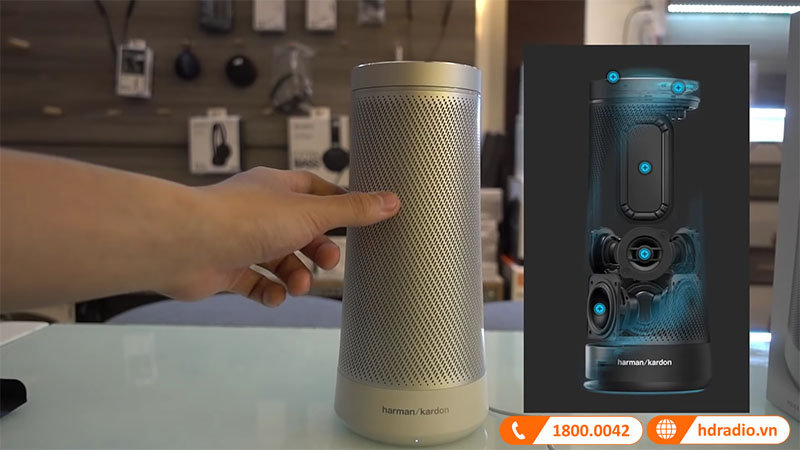 6 củ loa cung cấp công suất 40W