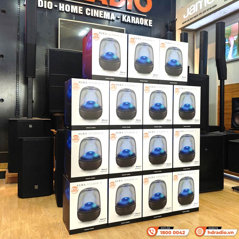 loa harman kardon aura studio 5