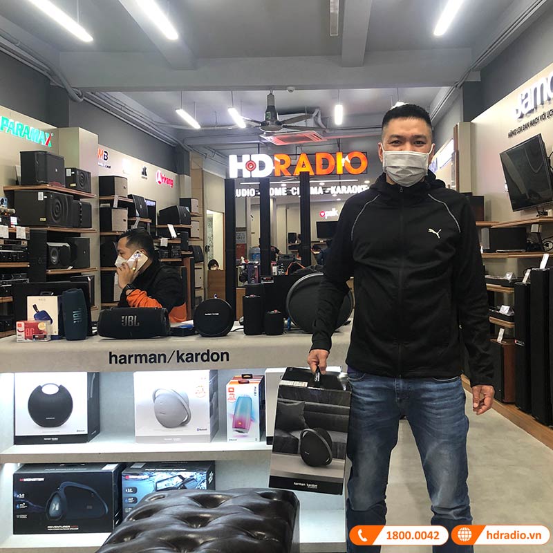 Loa Harman Kardon Onyx Studio 8, Pin 8h, Công Suất 50W, Bluetooth 5.2, AUX, Có Micro-12