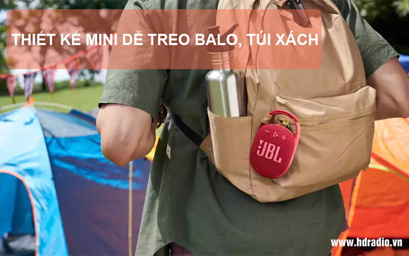 thiết kế loa JBL Clip 4