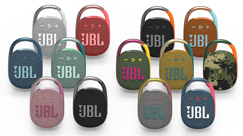màu sắc loa JBL Clip 4