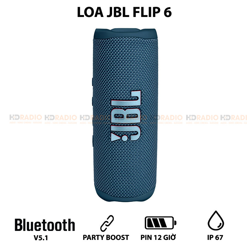 Đặc điểm nổi bật của Loa JBL Flip 6