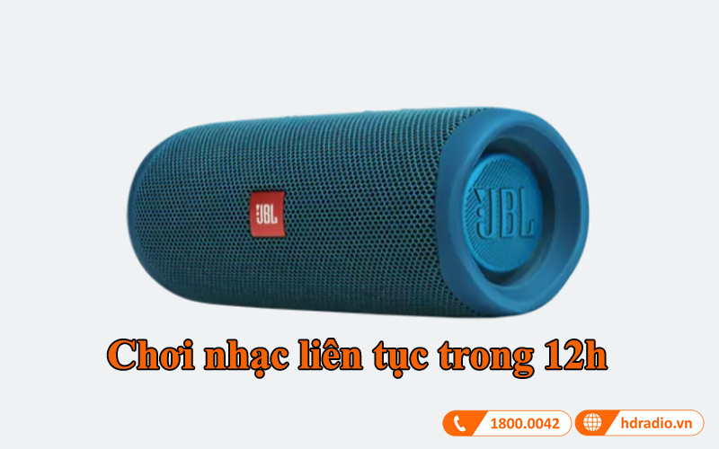 thời lượng pin loa jbl flip 5 eco edition
