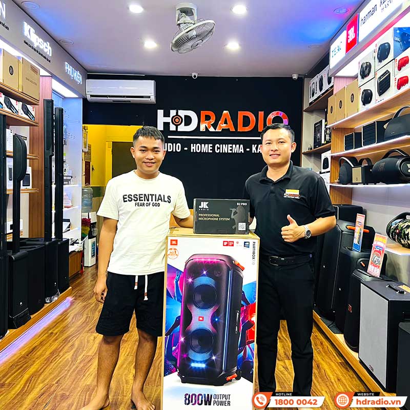 mua Loa bluetooth JBL PartyBox 710 chính hãng nên đến hdradio